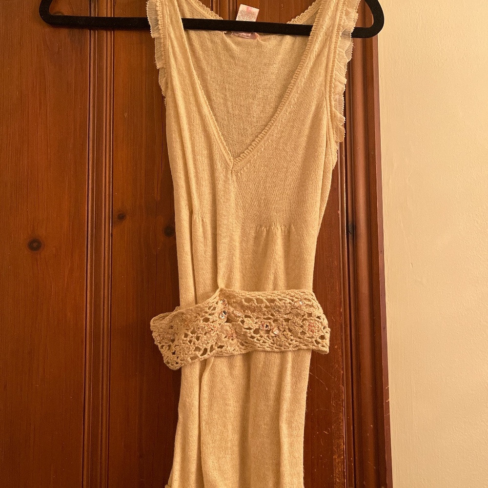 Rebecca Taylor Cream Tank